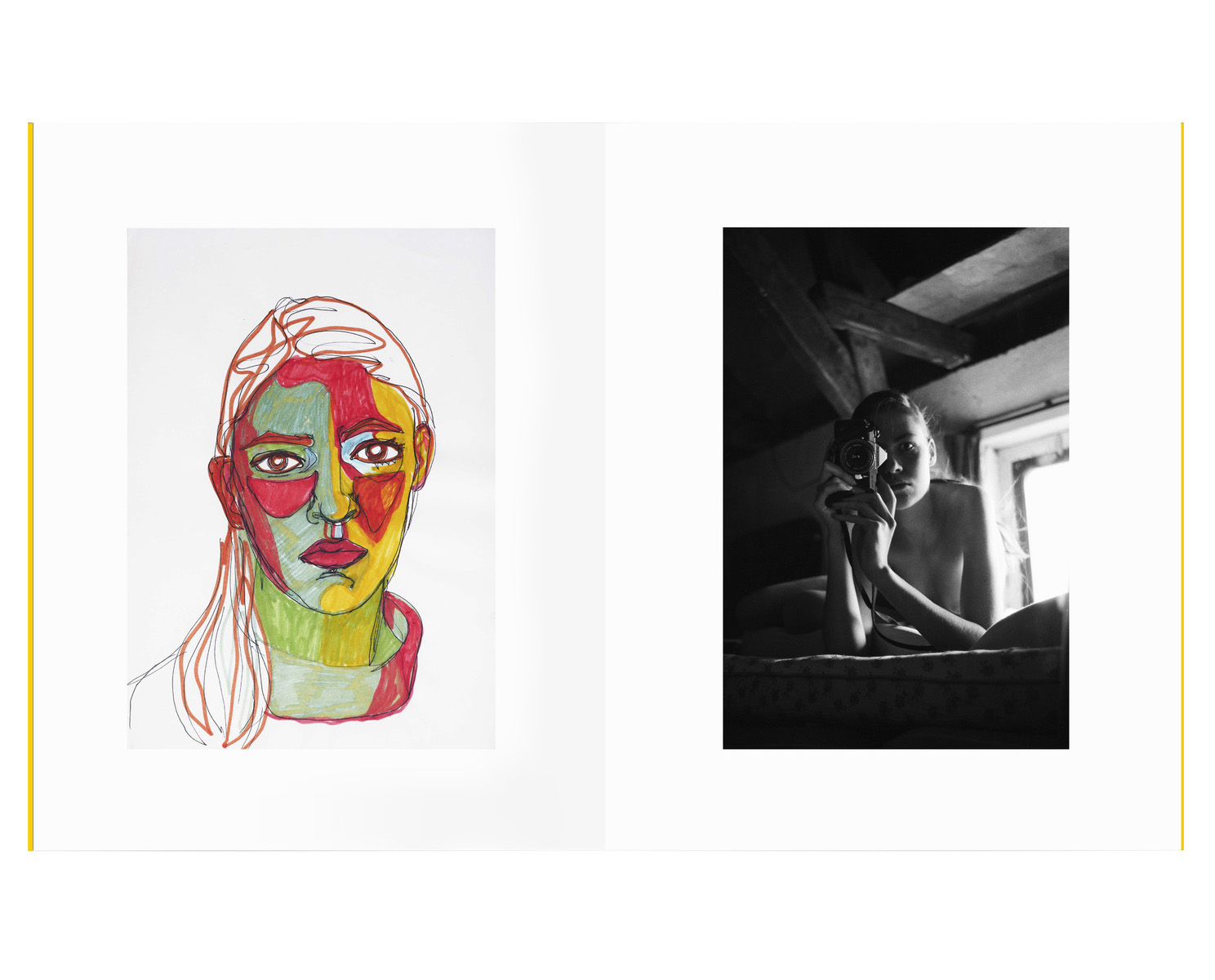 Viviane Sassen 'Self Portraits 1989-1999' - Fragment